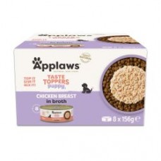 Applaws Taste Toppers Puppy With Chicken Breast In Broth 8 x 156g